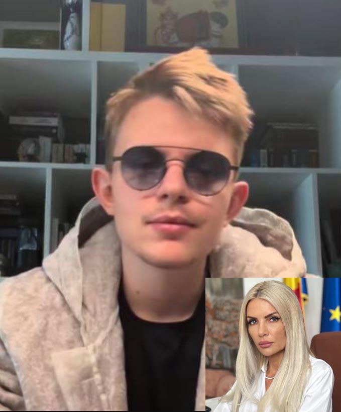 Fiul inculpatei Laura Vicol anchetată în dosarul Nordis, râde de români: „Eu stau la Monaco, voi nu. Eu port geci de 5.000, voi nu”