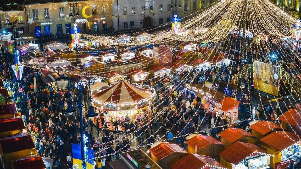 Cât îi costă pe români o minivacanță de 1 Decembrie la Târgul de Crăciun din Sibiu sau la cel din Craiova