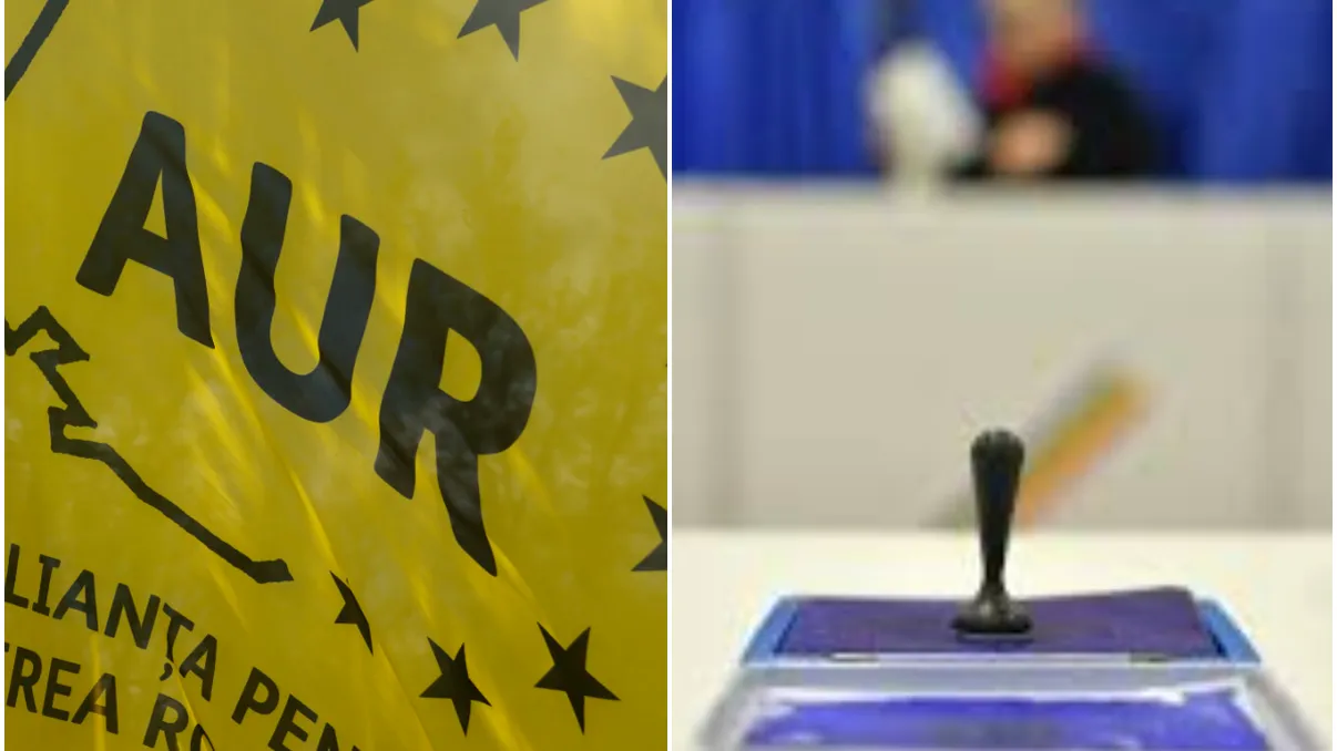 AUR reacționează după incidentul din Buzău când un membru al unei secții de votare a lovit cu mașina un jurnalist