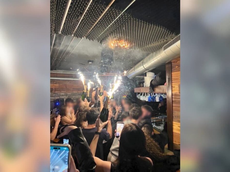 Haos și panică totală! Momentul izbucnirii incendiului din barul din Elveția, surprins în imagini terifiante. Ce a declanșat tragedia