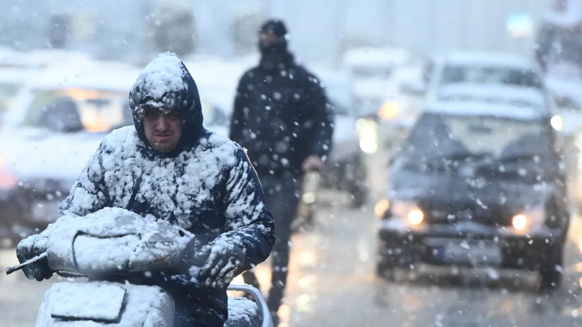 România se confruntă cu un episod de iarnă severă: ger accentuat, ninsori abundente, temperaturi negative record! Ce ne așteaptă în următoarele zile