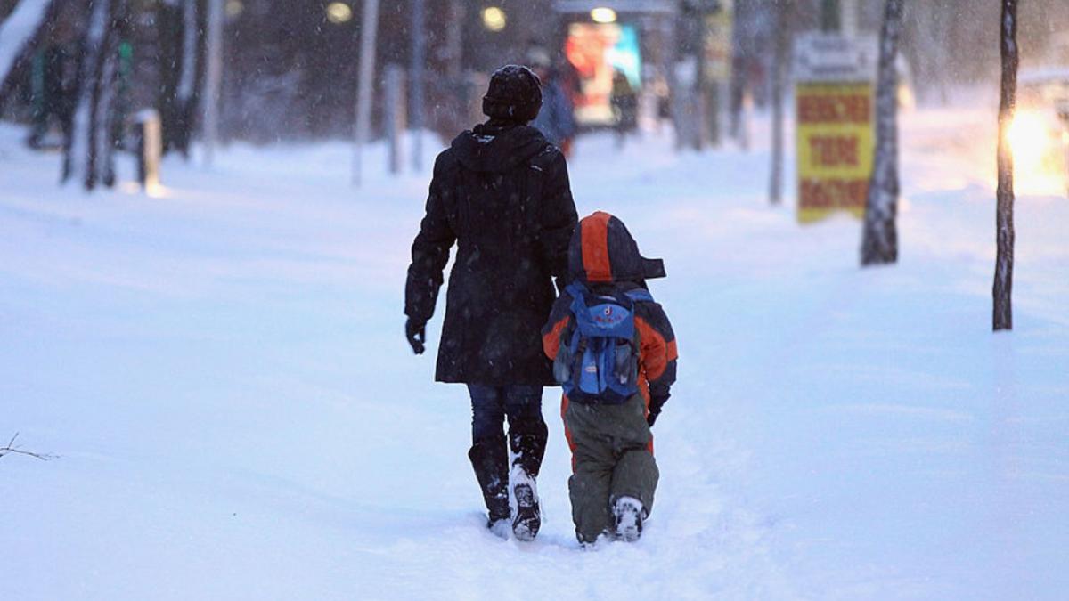 Ninsorile și viscolul opresc cursurile. Miercuri, 18 februarie, elevii nu vor merge la școală