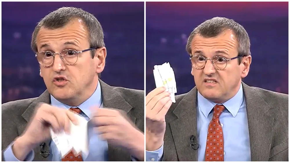 GEST EXTREM, în direct, la TV! Fost consilier prezidențial și-a distrus…