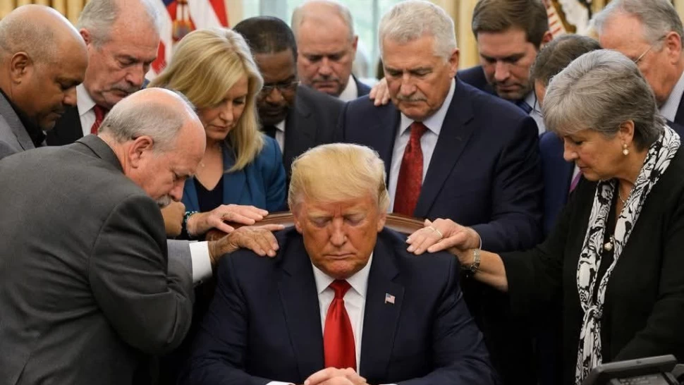 Ce nu s-a spus despre Donald Trump. De ce pastorii creștini s-au rugat pentru el la Casa Albă