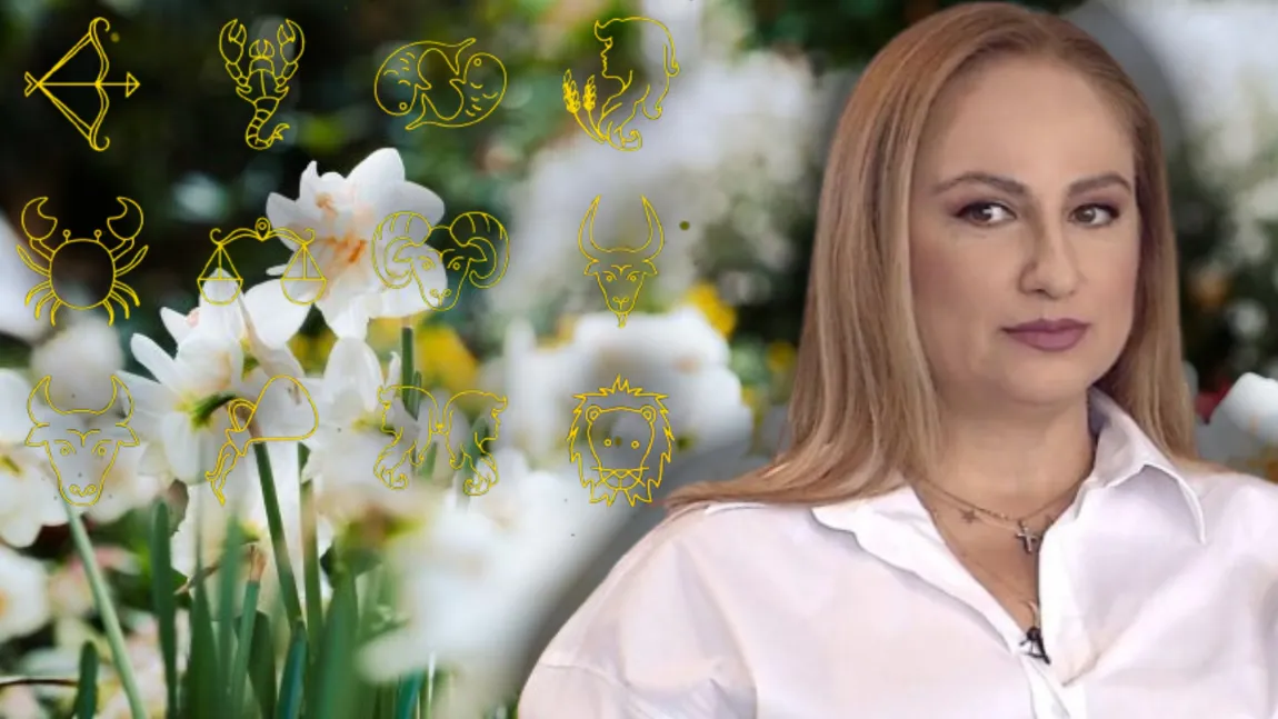 Previziuni Cristina Demetrescu: în luna aprilie ZODIILE trec prin emoții intense și surprize neașteptate