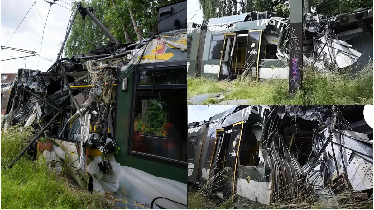 Tramvai berlin distrus